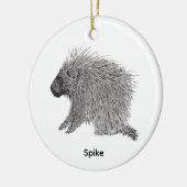 Porcupine Keramisch Ornament (Links)