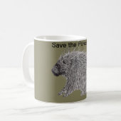 Porcupine Koffiemok (Voorkant links)