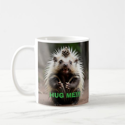 Porcupine Liefde Koffiemok (Links)