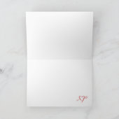 Porcupine Love: Please Be Careful With My Heart Bedankkaart (Binnen)