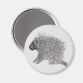 Porcupine Magneet (Voorkant / Achterkant)
