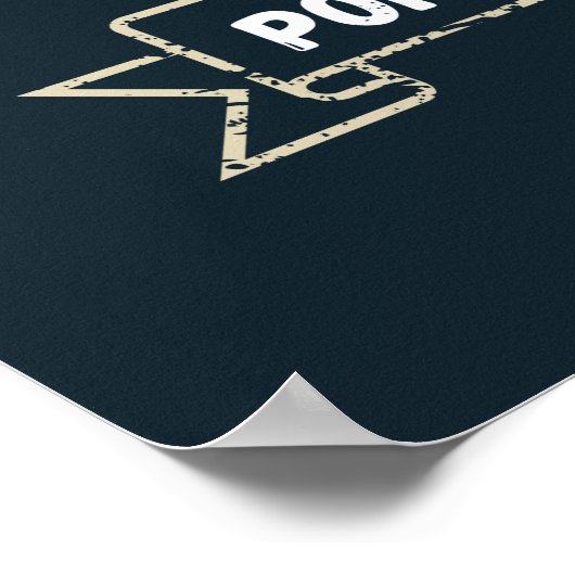 Porcupine Mountains in Michigan -  buitenshuis Poster (Hoek)