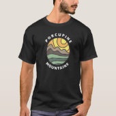 Porcupine Mountains Michigan MI Porkies Vacation S T-shirt (Voorkant)