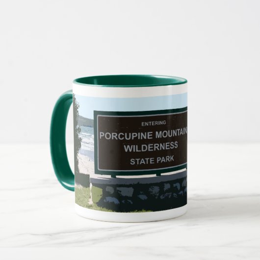 Porcupine Mountains - Michigan's Upper Peninsula Mok (Voorkant links)