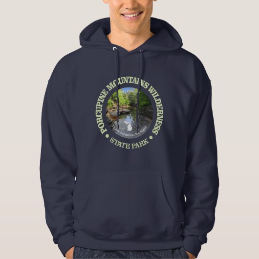 Porcupine Mountains Wilderness SP Hoodie (Voorkant)