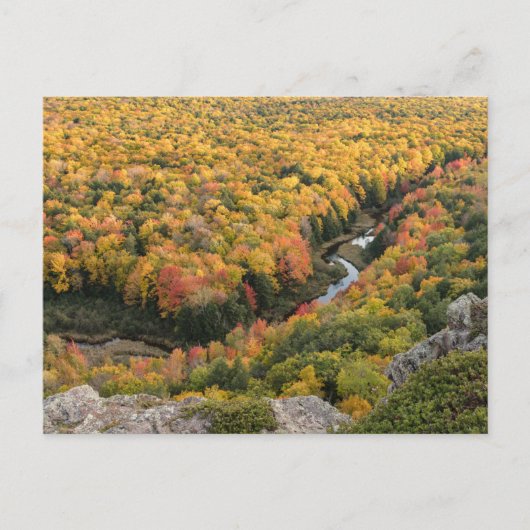 Porcupine Mountains Wilderness State Park Briefkaart (Voorkant)