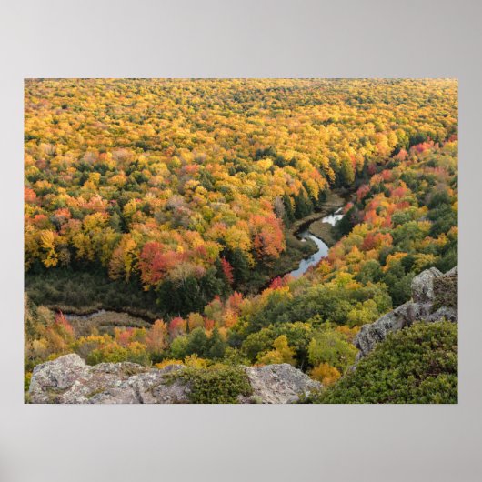 Porcupine Mountains Wilderness State Park Poster (Voorkant)