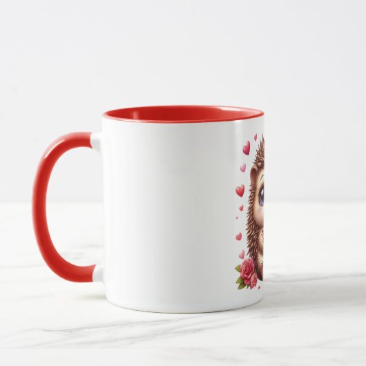 Porcupine mug mok (Links)