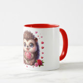 Porcupine mug mok (Voorkant rechts)