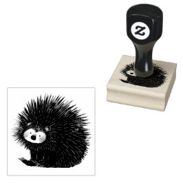 Porcupine Quill Animal Schattige | Rubberstempel