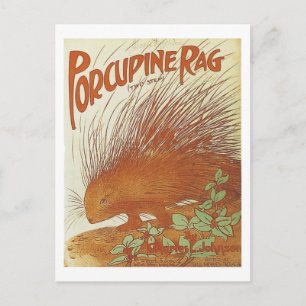 Porcupine Rag  Songbook Hoesje Briefkaart