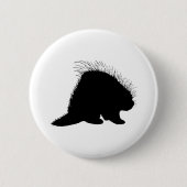 Porcupine Ronde Button 5,7 Cm (Voorkant)