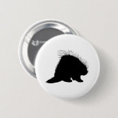 Porcupine Ronde Button 5,7 Cm (Voorkant /achterkant)