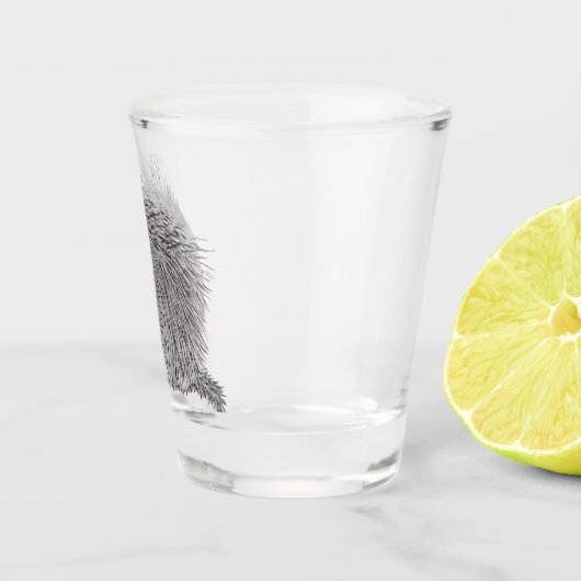 Porcupine Shot Glas (Rechts)