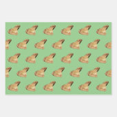 Porcupine, slak en houtkikker inpakpapier vel (Voorkant 3)