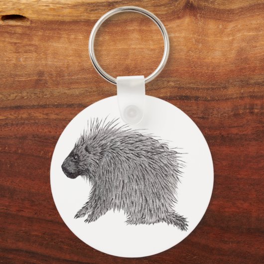 Porcupine Sleutelhanger (Achterkant)