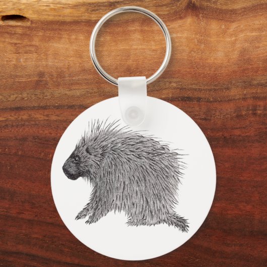 Porcupine Sleutelhanger (Voorkant)