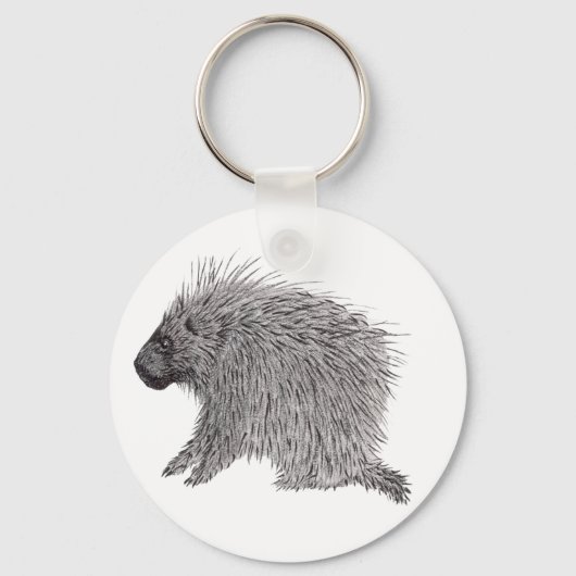 Porcupine Sleutelhanger (Achterkant)