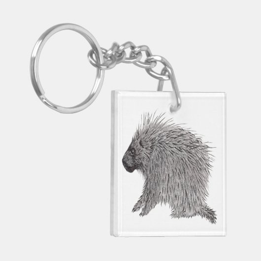 Porcupine Sleutelhanger (Voorkant Links)