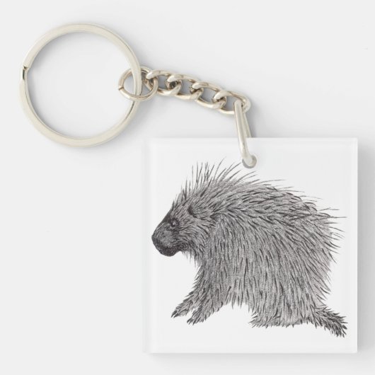 Porcupine Sleutelhanger (Voorkant)