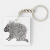 Porcupine Sleutelhanger (Achterkant)