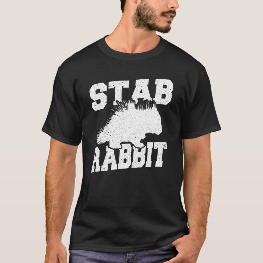 Porcupine Stab Rabbit T-shirt (Voorkant)