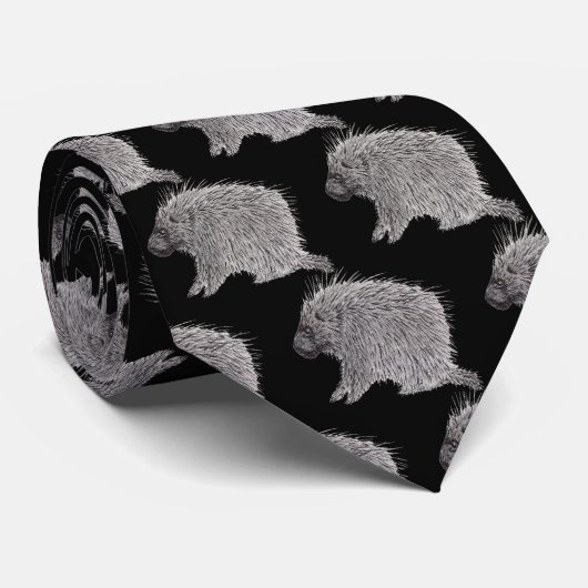 Porcupine Stropdas (Opgerold)