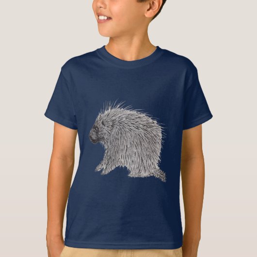 Porcupine T-shirt (Voorkant)