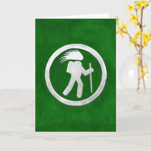 Porcupine Trail Marker Kaart (Gele Bloem)