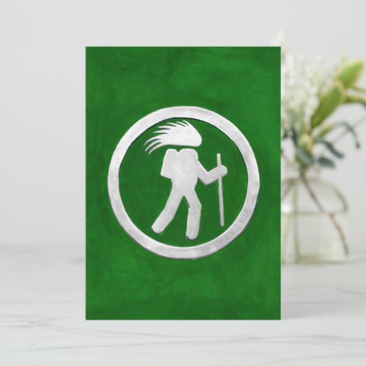 Porcupine Trail Marker Kaart (Staand voorkant)