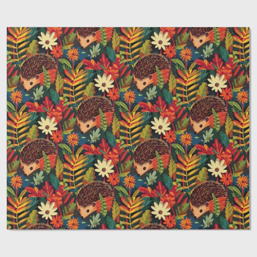 Porcupine Wrapping Papier (Vlak)