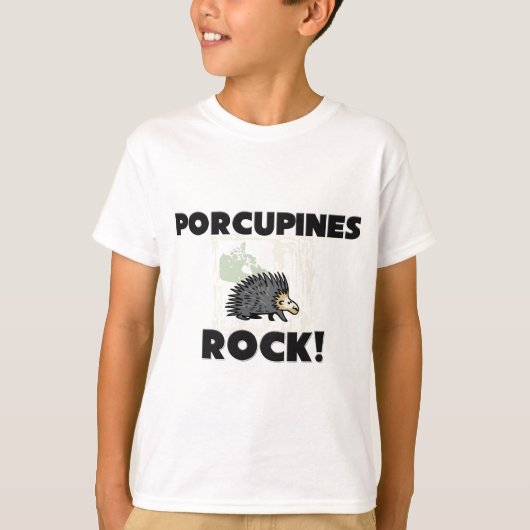 Porcupines Rock T-shirt (Voorkant)