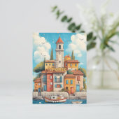 Porec Kroatië Republiek Reizen Briefkaart (Staand voorkant)