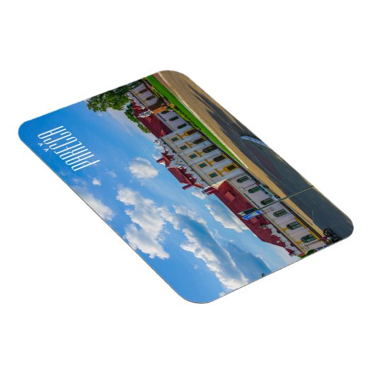 Porechye Pareča Belarus Architecture Station Magneet (Rechterzijde)