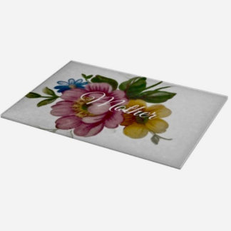 Porelein Geïnspireerde Bloemensnijplank Snijplank
