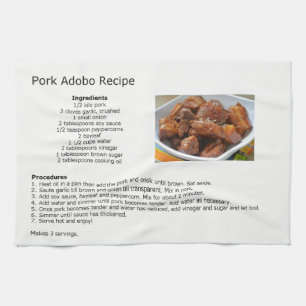 Pork Adobo Recipe Theedoek