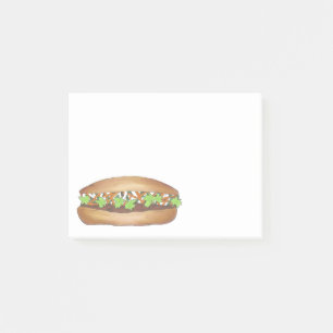Pork Banh Bahn Mi Sandwich Vietnam Post-it® Notes