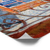 Pork-Butcher's Shop van Window Van Gogh Fine Art Poster (Hoek)