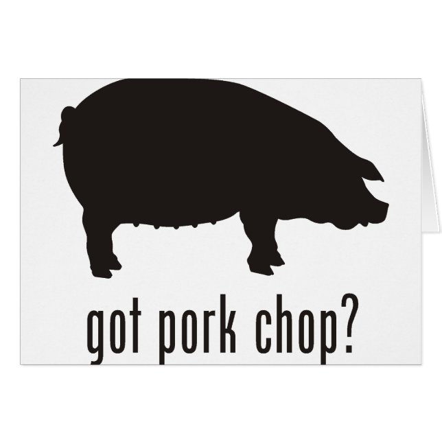 Pork Chop (Voorkant Horizontaal)