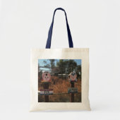 Pork Chop, Fun Pigs, Idaho Funny Signs Tote Bag (Voorkant)