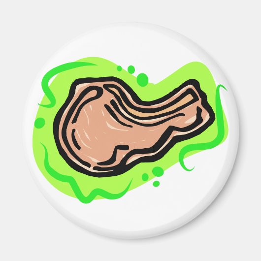 Pork Chop Magneet (Voorkant)