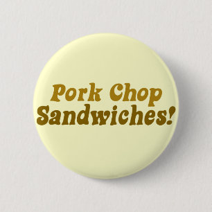 Pork Chop Sandwiches Ronde Button 5,7 Cm