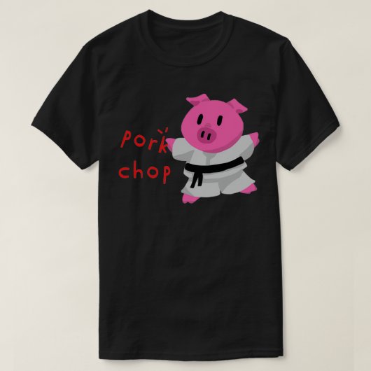 Pork Chop T-shirt (Design voorkant)