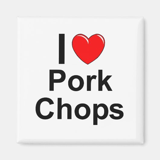 Pork Chops Magneet (Voorkant)