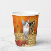 Pork Chop's Thanksgiving - Kat Paper cup Papieren Bekers (Achterkant)