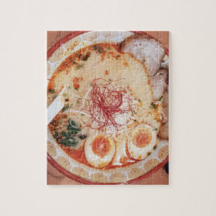 Pork Egg Ramen Noodles Japan Legpuzzel