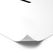 Pork Guitar Funny Rock Guitar Pig Pun Poster (Hoek)