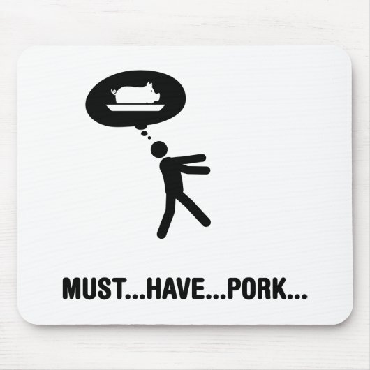 Pork Lover Muismat (Voorkant)