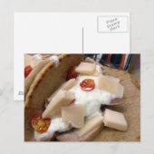 Pork pita sandwich briefkaart (Voorkant / Achterkant)