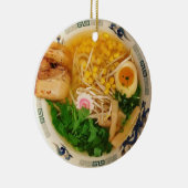 Pork Ramen Noodle Soup Keramisch Ornament (Rechts)